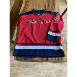 Vintage Budweiser King of Beers Calhoun Jersey Adult Medium